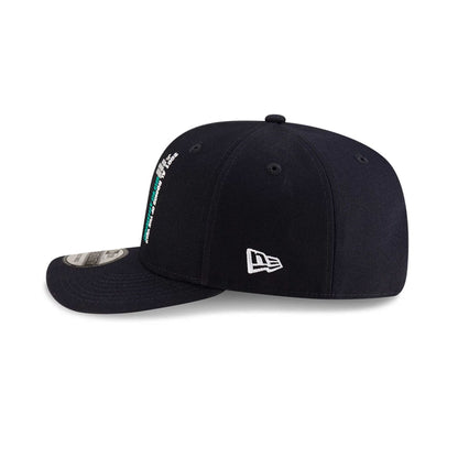 This is a Seattle Mariners MLB 2025 Ichiro Hall Of Fame Navy 9SEVENTY Stretch Snap Adjustable Cap 5