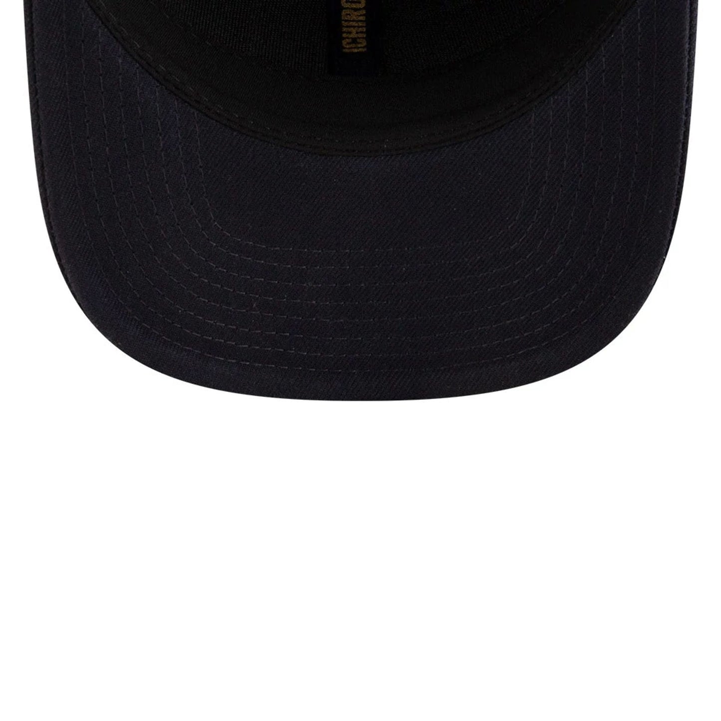 This is a Seattle Mariners MLB 2025 Ichiro Hall Of Fame Navy 9SEVENTY Stretch Snap Adjustable Cap 7