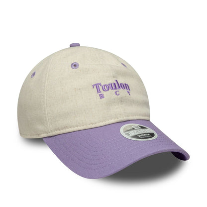 This is a RC Toulonnais Womens Linen Light Beige 9TWENTY Adjustable Cap 3