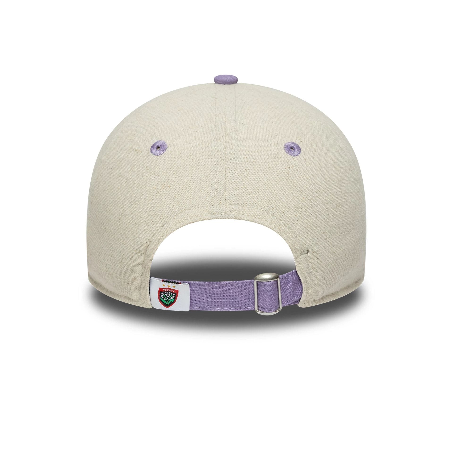 This is a RC Toulonnais Womens Linen Light Beige 9TWENTY Adjustable Cap 6