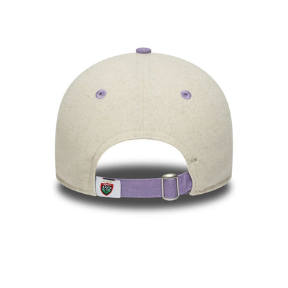 This is a RC Toulonnais Womens Linen Light Beige 9TWENTY Adjustable Cap 6