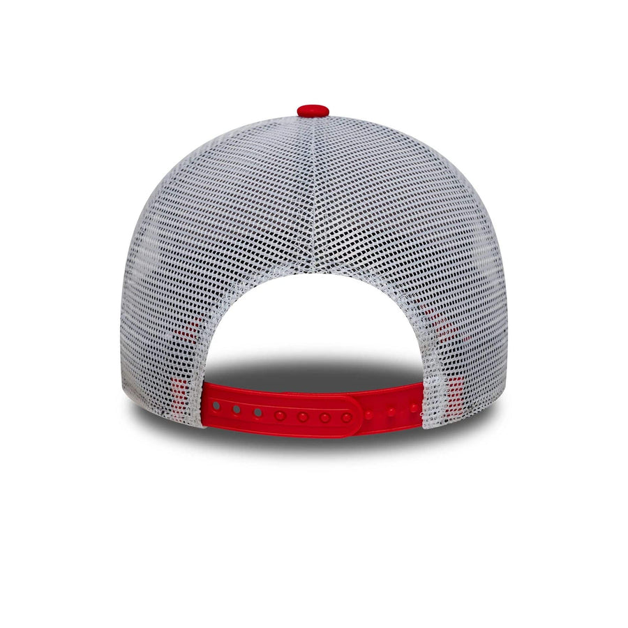 This is a RC Toulonnais Core Red 9FORTY E-Frame Trucker Adjustable Cap 6