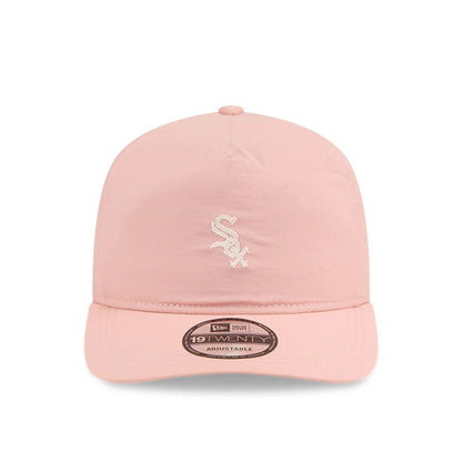 This is a Chicago White Sox Blush Crinkle Pastel Pink 19TWENTY Adjustable Cap 2