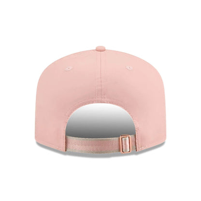 This is a New York Knicks Blush Crinkle Pastel Pink 19TWENTY Adjustable Cap 6