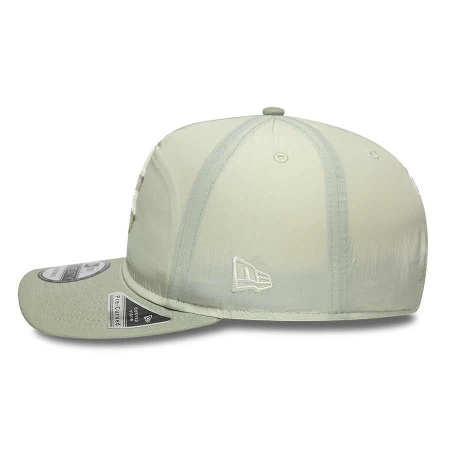 This is a Boston Red Sox Crinkle Pastel Green 19TWENTY Adjustable Cap 6