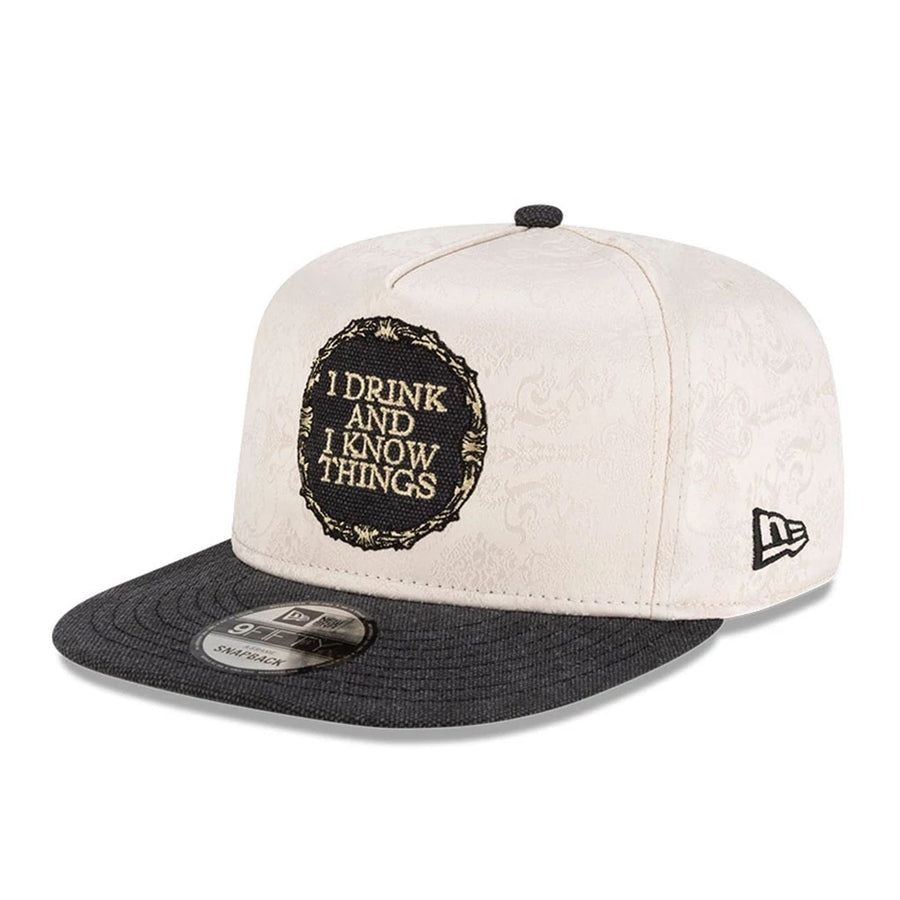 This is a Game Of Thrones Open Brown 9FIFTY A-Frame Snapback Adjustable Cap 4