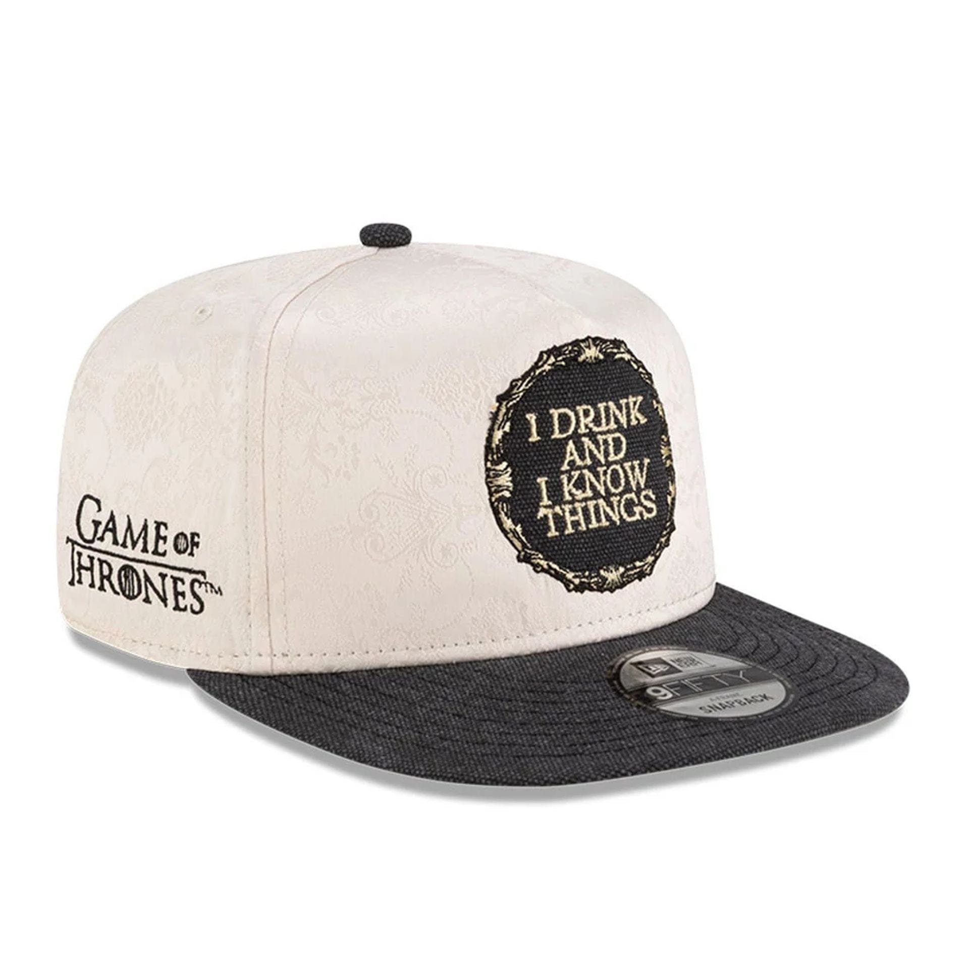 This is a Game Of Thrones Open Brown 9FIFTY A-Frame Snapback Adjustable Cap 1