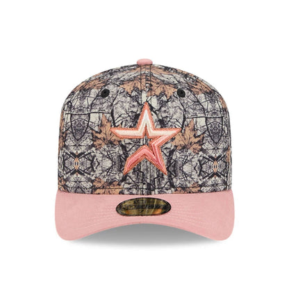 This is a Houston Astros Gradient Real Tree All Over Print 59FIFTY Fitted Cap 3