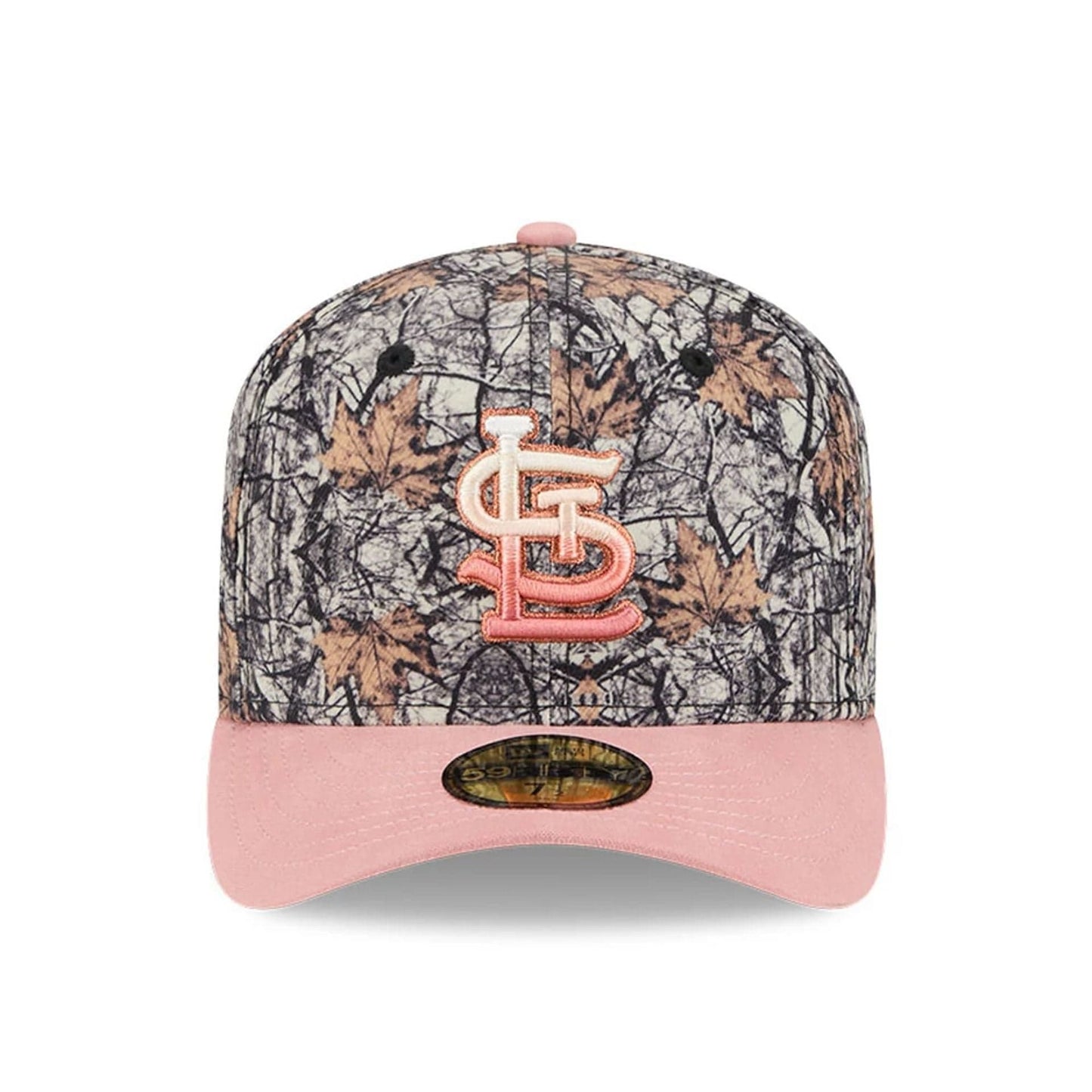 This is a St. Louis Cardinals Gradient Real Tree All Over Print 59FIFTY Fitted Cap 3