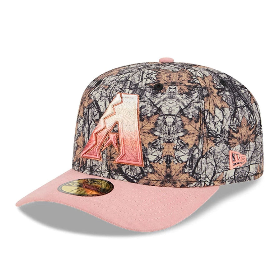 This is a Arizona Diamondbacks Gradient Real Tree All Over Print 59FIFTY Fitted Cap 4