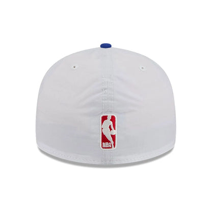 This is a Philadelphia 76ers NBA Champions White Retro Crown 59FIFTY Fitted Cap 7