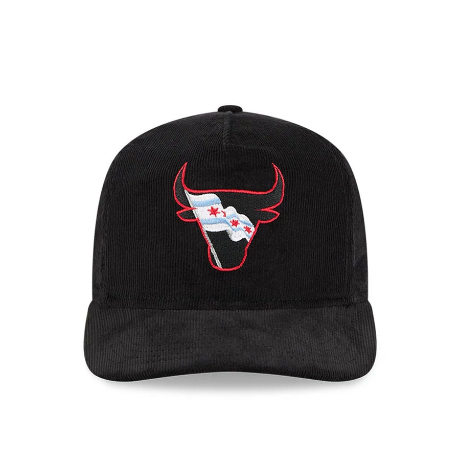 This is a Chicago Bulls NBA City Icon Black 19TWENTY Adjustable Cap 2
