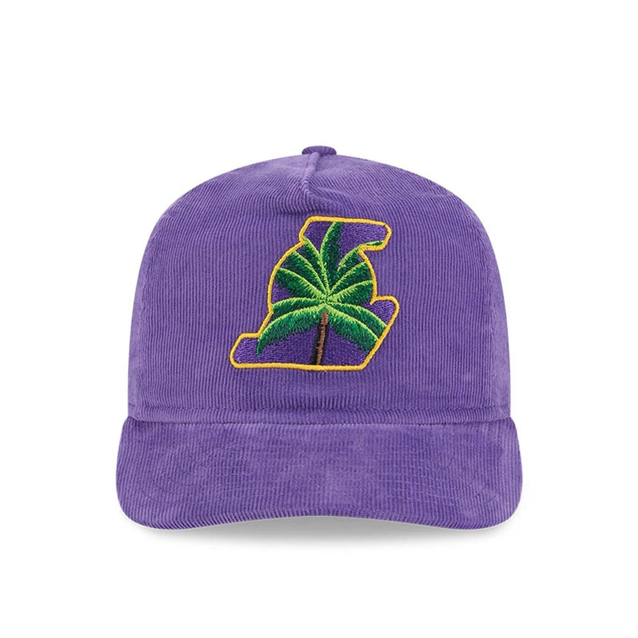 This is a LA Lakers NBA City Icon Purple 19TWENTY Adjustable Cap 2