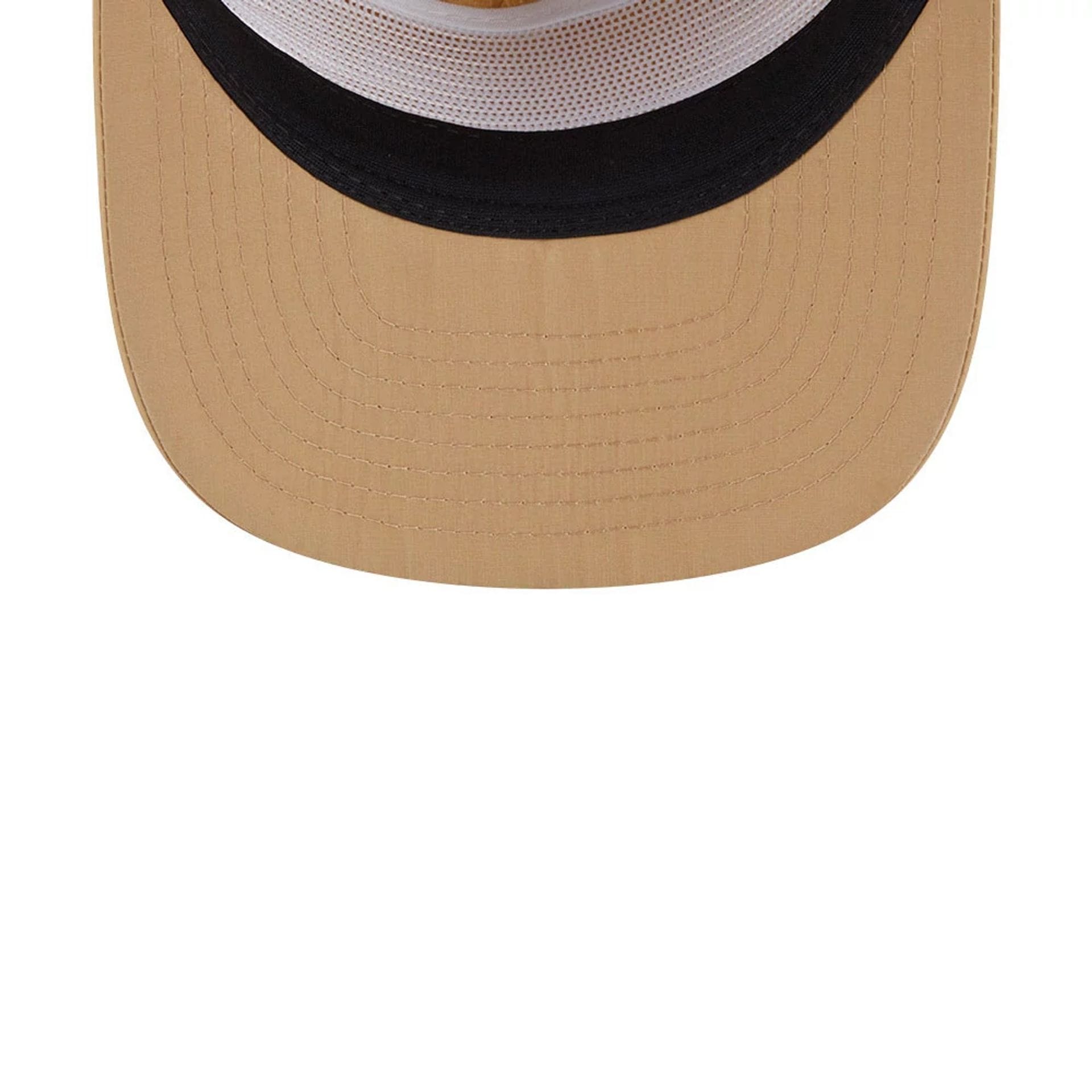 This is a New Era Open Brown 19TWENTY Adjustable Cap 7
