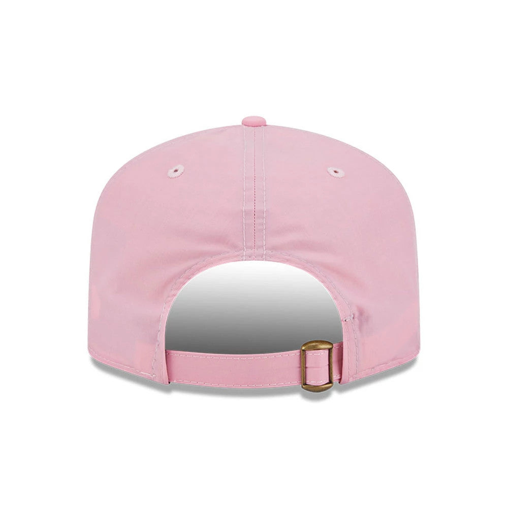 This is a New Era Open Pink 19TWENTY Adjustable Cap 6