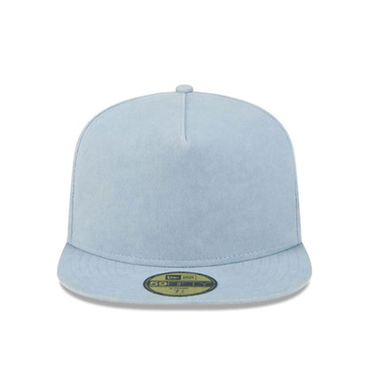 This is a New Era Pastel Blue 59FIFTY A-Frame Fitted Cap 2