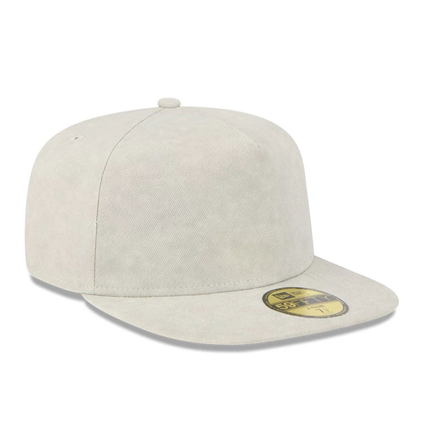 This is a New Era Light Cream 59FIFTY A-Frame Fitted Cap 3