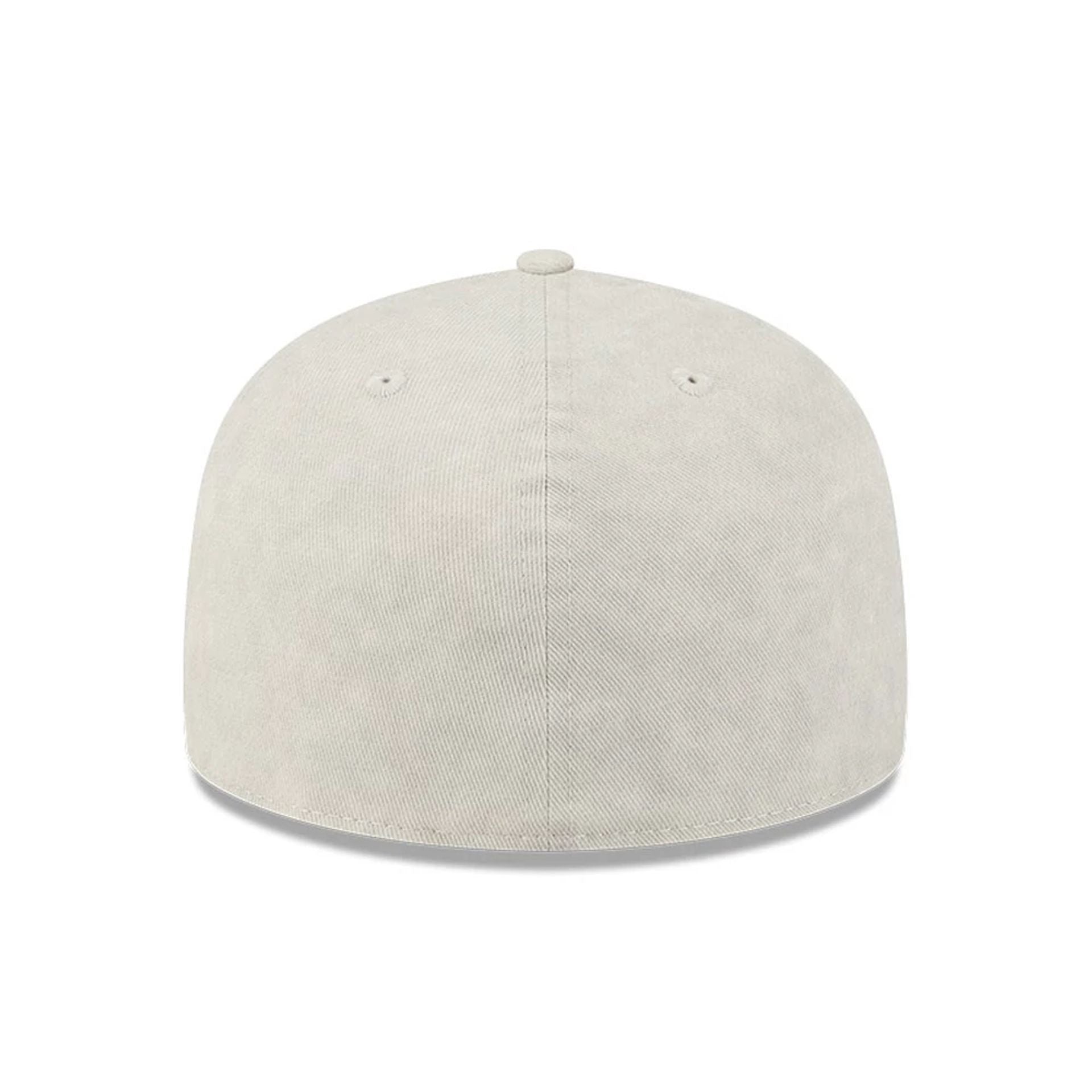 This is a New Era Light Cream 59FIFTY A-Frame Fitted Cap 6