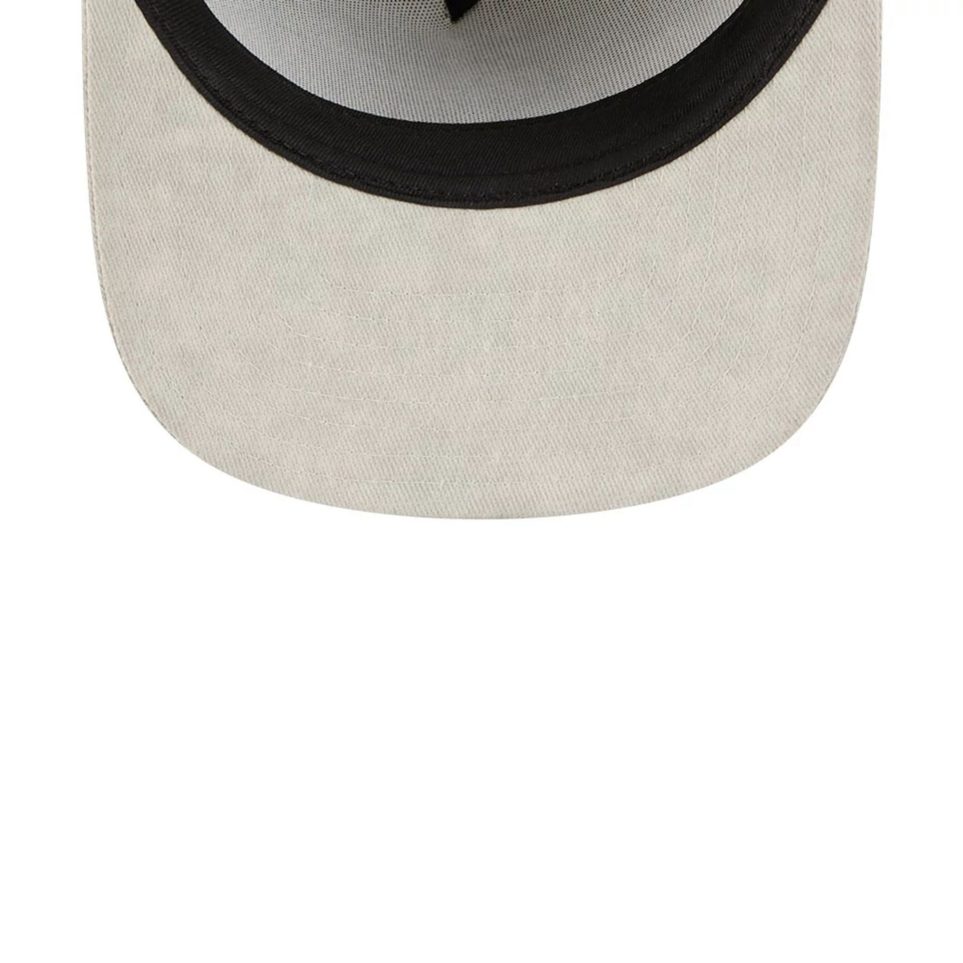 This is a New Era Light Cream 59FIFTY A-Frame Fitted Cap 7