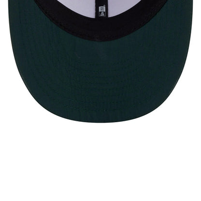 This is a New Era Open White & Dark Green Low Profile 59FIFTY Fitted Cap 7