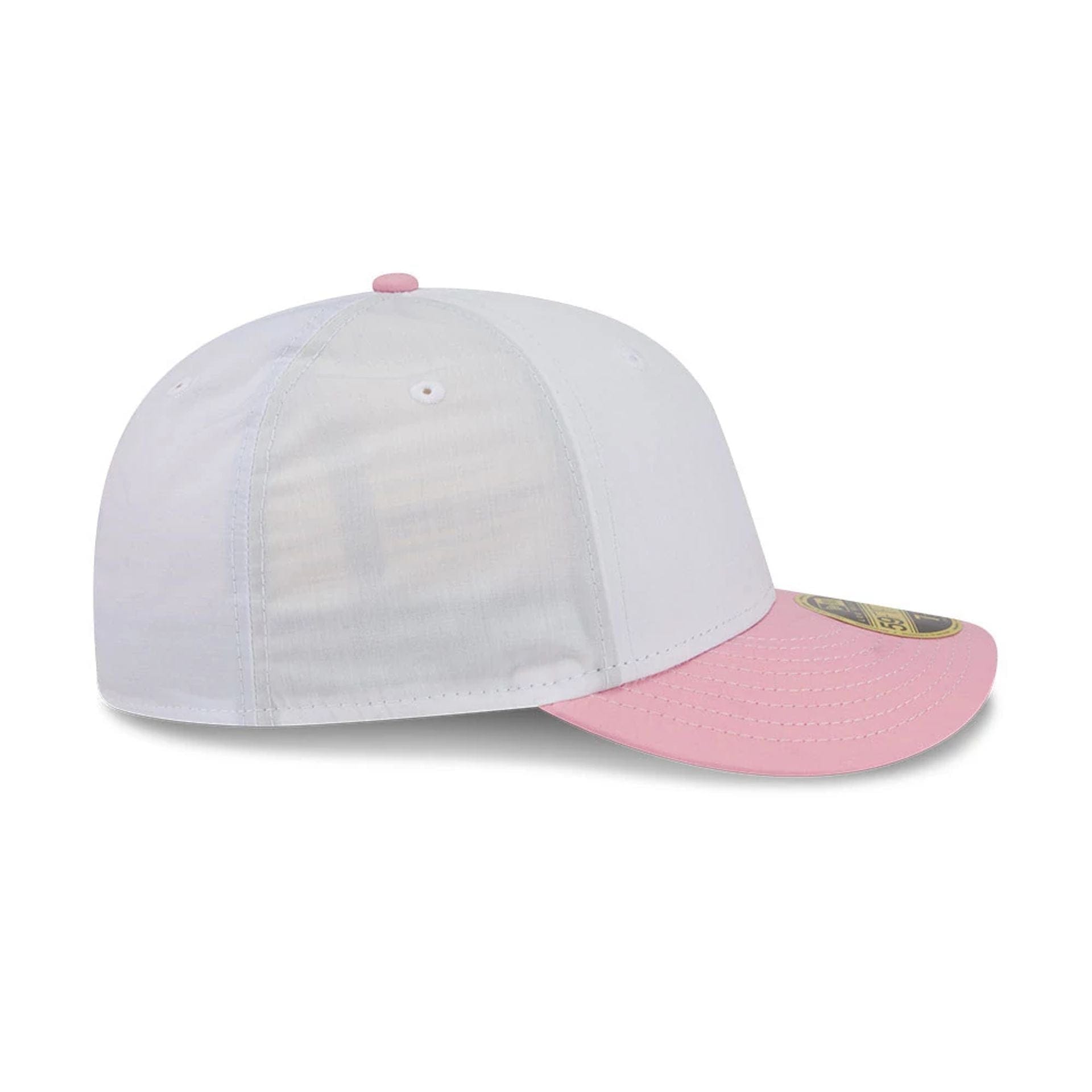 This is a New Era Open White & Pink Low Profile 59FIFTY Fitted Cap 5