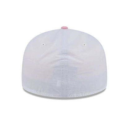 This is a New Era Open White & Pink Low Profile 59FIFTY Fitted Cap 6