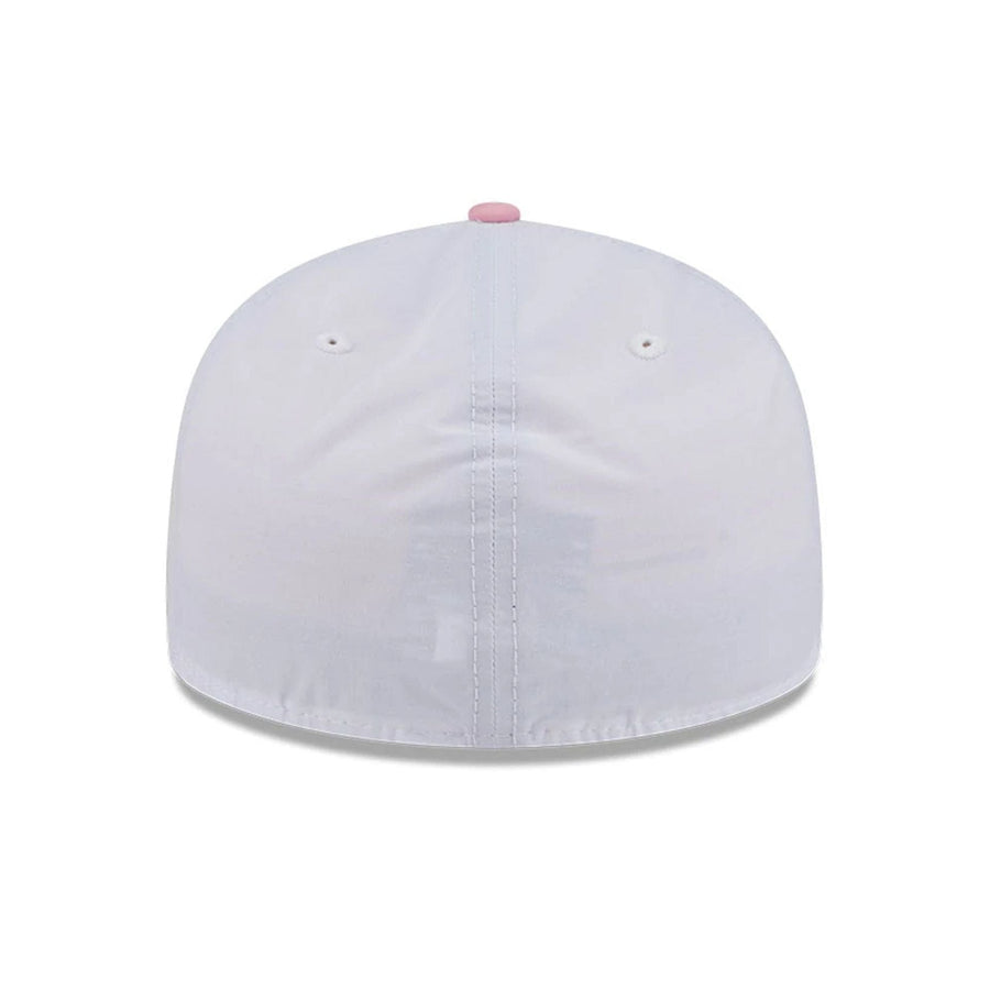 This is a New Era Open White & Pink Low Profile 59FIFTY Fitted Cap 6