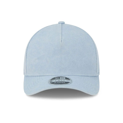 This is a New Era Pastel Blue 9FORTY M-Crown A-Frame Adjustable Cap 2