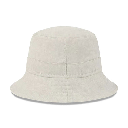 This is a New Era Light Cream Bucket Hat 4