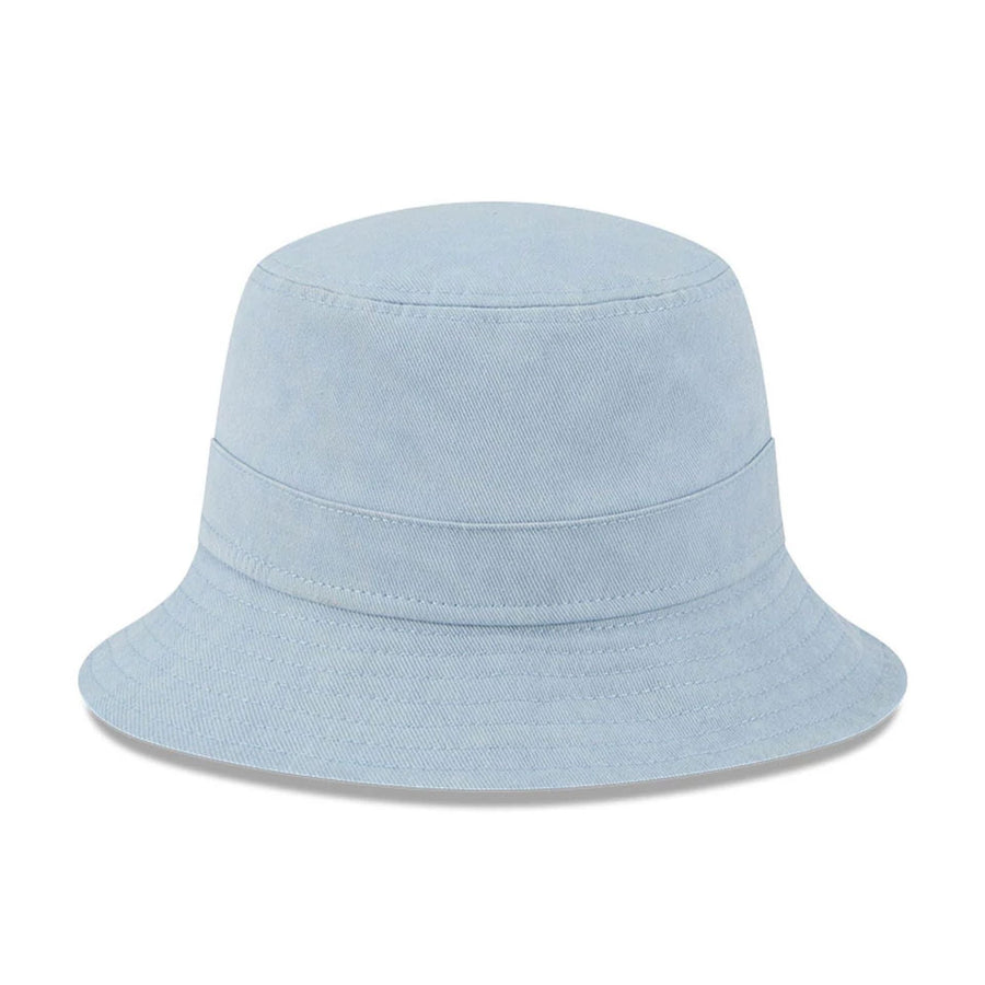 This is a New Era Pastel Blue Bucket Hat 5