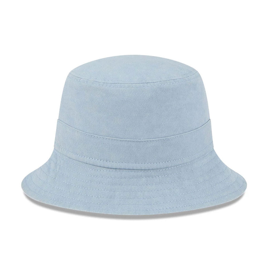 This is a New Era Pastel Blue Bucket Hat 6