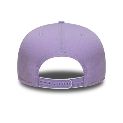 This is a New York Yankees Pastel Crepe Purple 9SEVENTY Stretch Snap Adjustable Cap 5