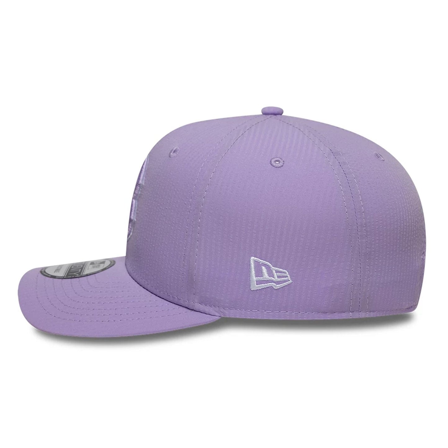 This is a Boston Red Sox Pastel Crepe Purple 9SEVENTY Stretch Snap Adjustable Cap 5