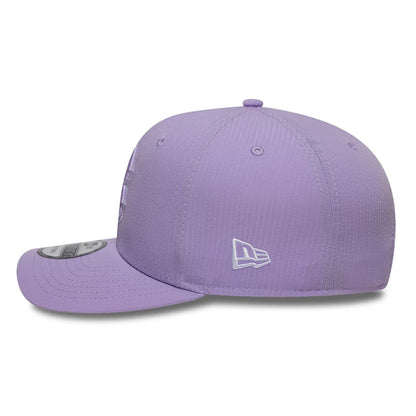 This is a Boston Red Sox Pastel Crepe Purple 9SEVENTY Stretch Snap Adjustable Cap 5