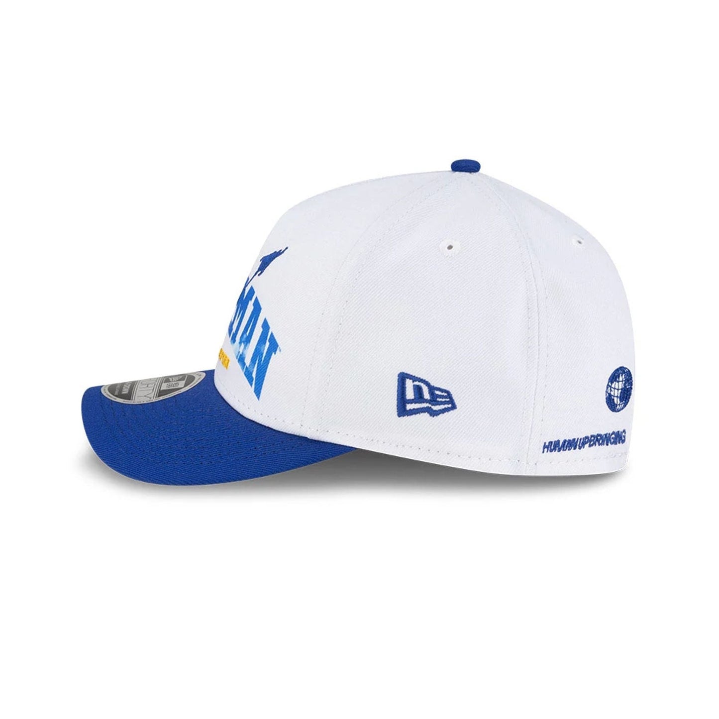 This is a Superman White 9FORTY M-Crown A-Frame Adjustable Cap 6