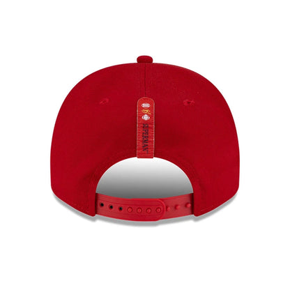 This is a Superman Red 9FIFTY A-Frame Snapback Adjustable Cap 7