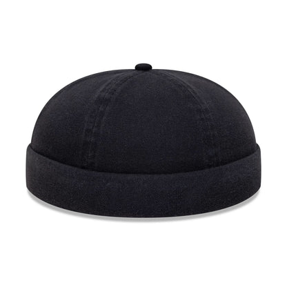 This is a New Era Washed Cotton Navy Docker Adjustable Hat 5