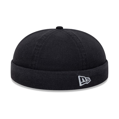 This is a New Era Washed Cotton Navy Docker Adjustable Hat 3
