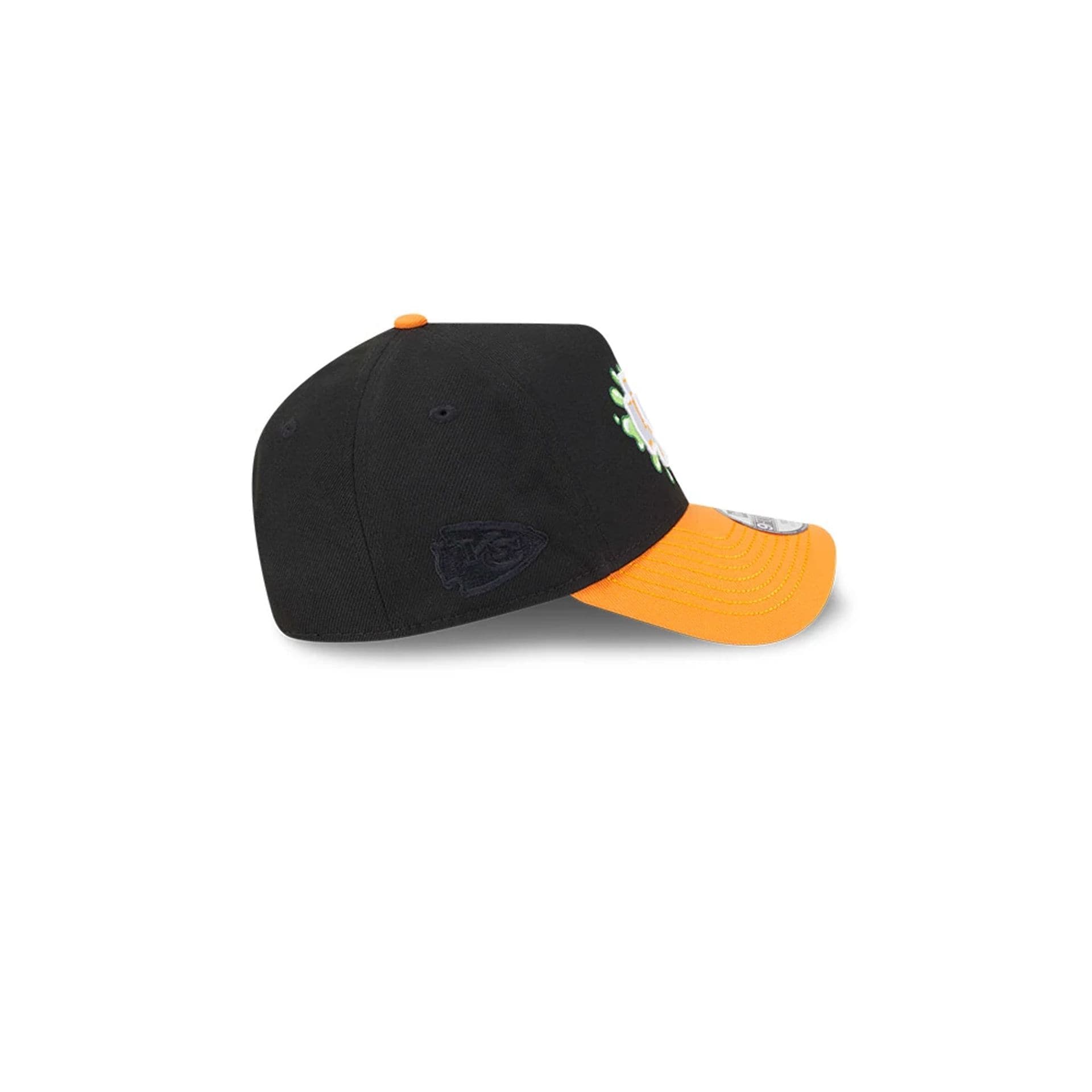 Kansas City Chiefs Youth NFL x Nickelodeon Black 9FORTY A-Frame Cap 6