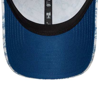 This is a New Era Greek Summer White 9TWENTY Adjustable Cap 2