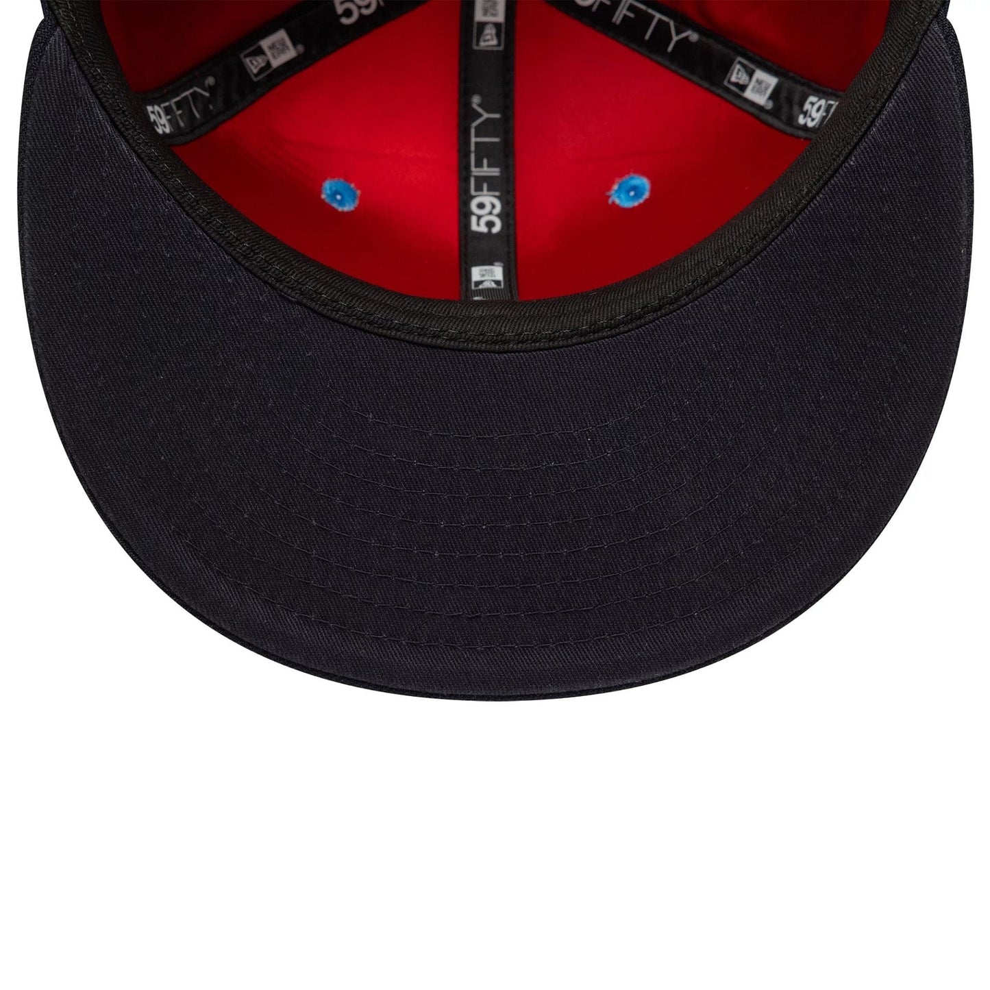 This is a Superman Skyline Pastel Blue 59FIFTY Fitted Cap 2