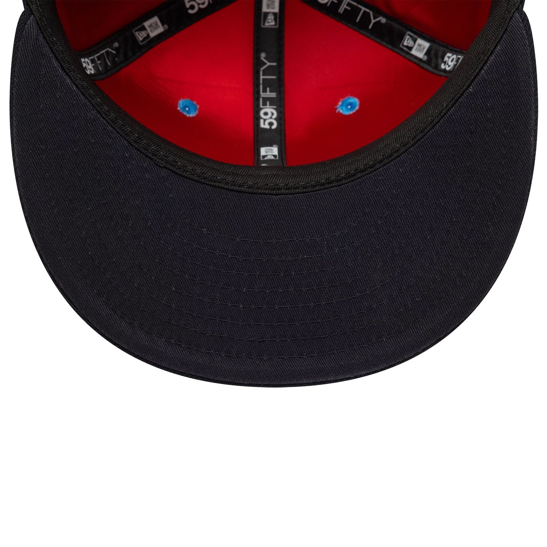 This is a Superman Skyline Pastel Blue 59FIFTY Fitted Cap 2