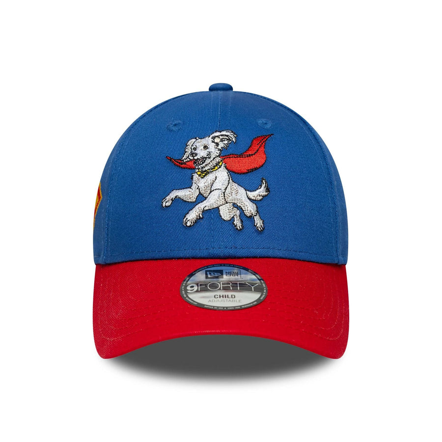 This is a Superman Kids Superman Blue 9FORTY Adjustable Cap 2