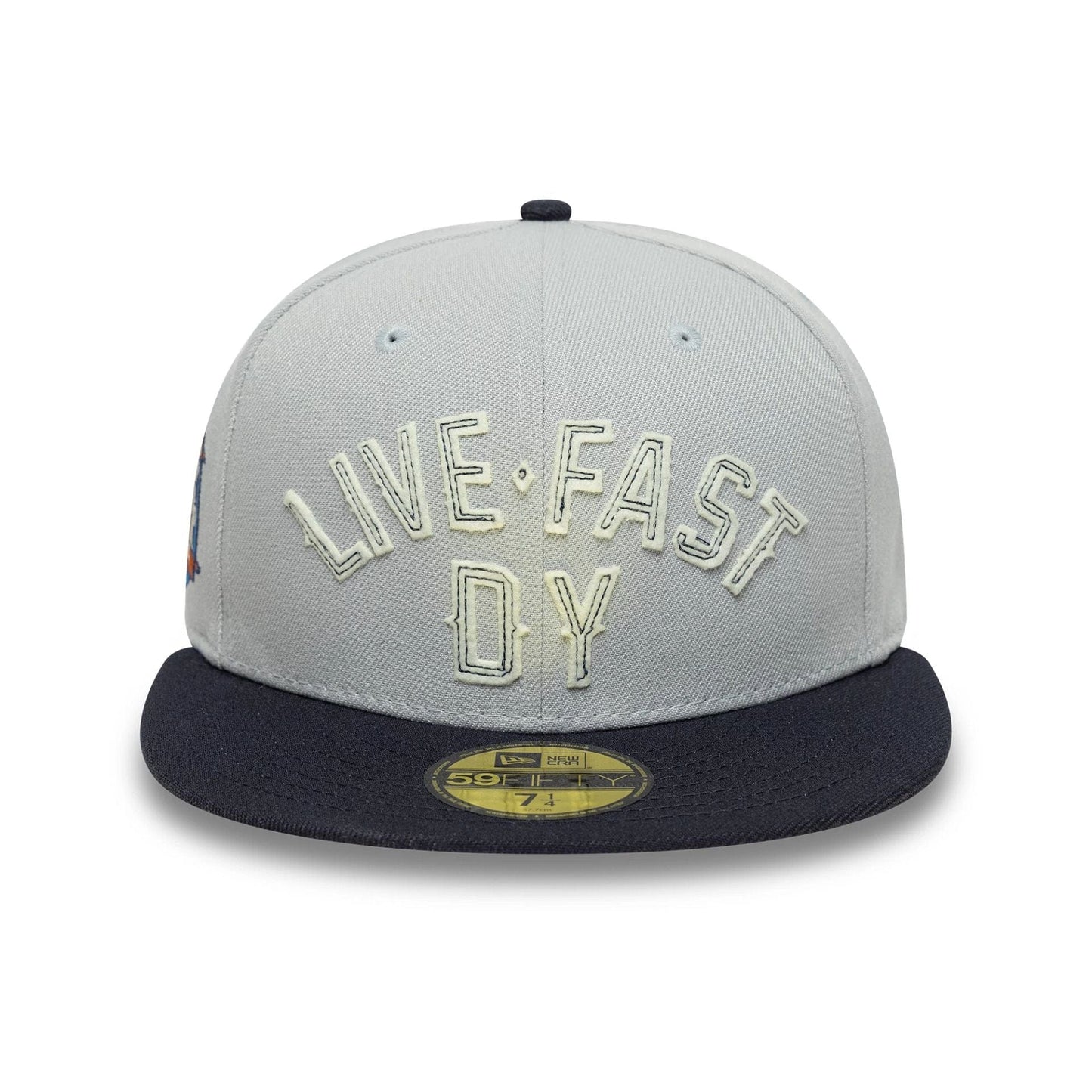 This is a LFDY x New Era Wordmark Grey 59FIFTY Fitted Cap 2