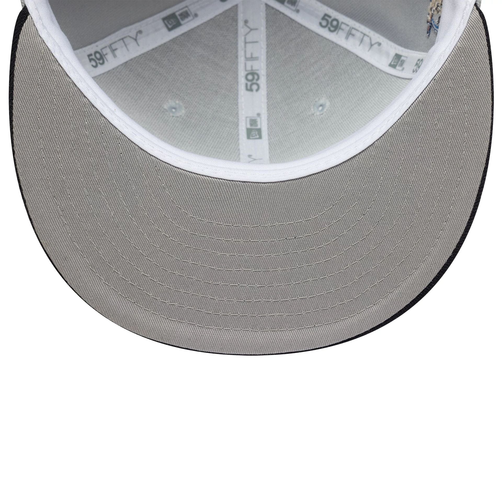 This is a LFDY x New Era Wordmark Grey 59FIFTY Fitted Cap 7