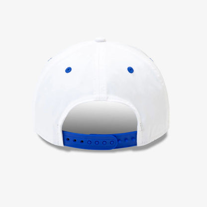 This is a Visa Cash App Racing Bulls Replica Isack Hadjar White 9SEVENTY Stretch Snap Adjustable Cap 5