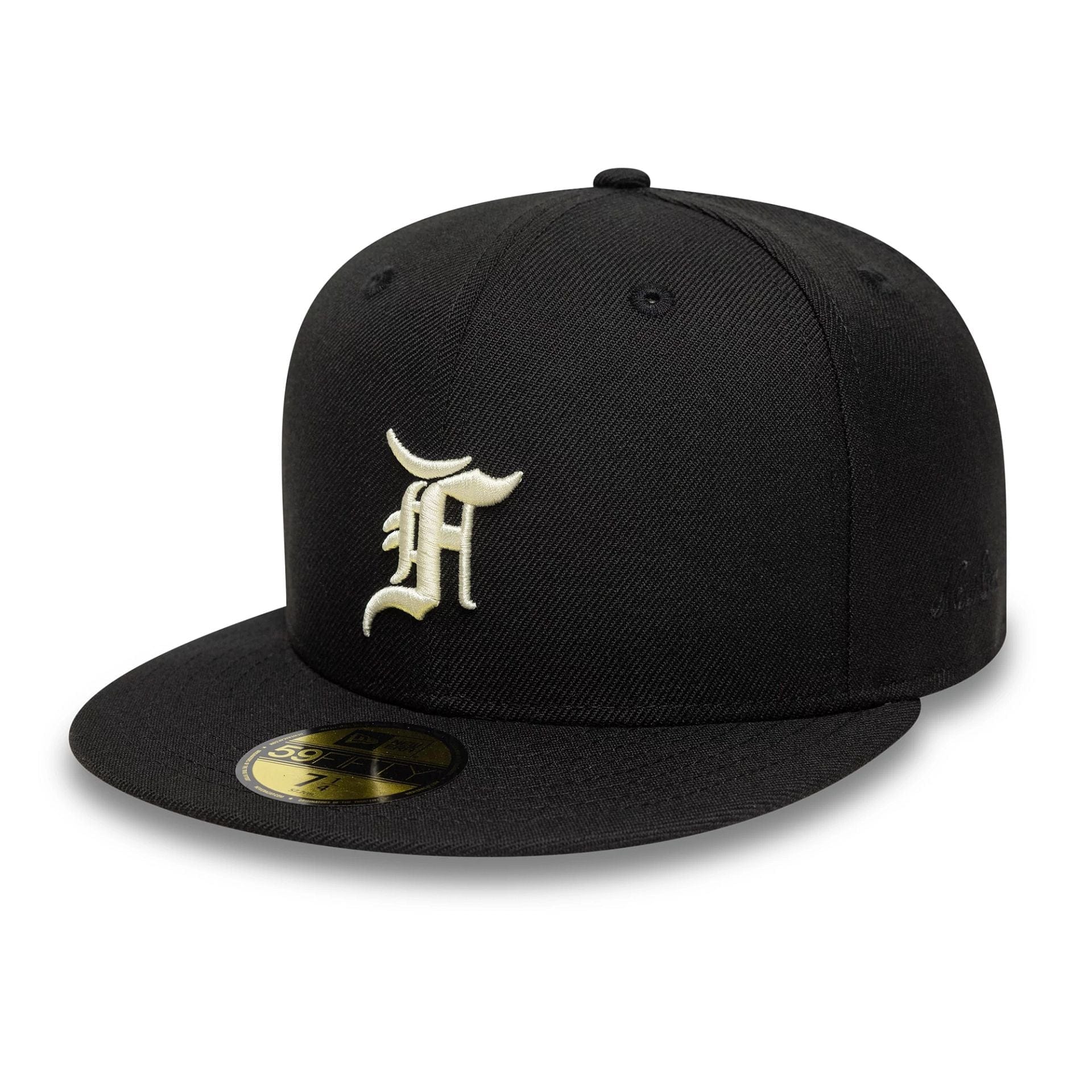 This is a Chicago White Sox Fear Of God Black 59FIFTY Fitted Cap 1