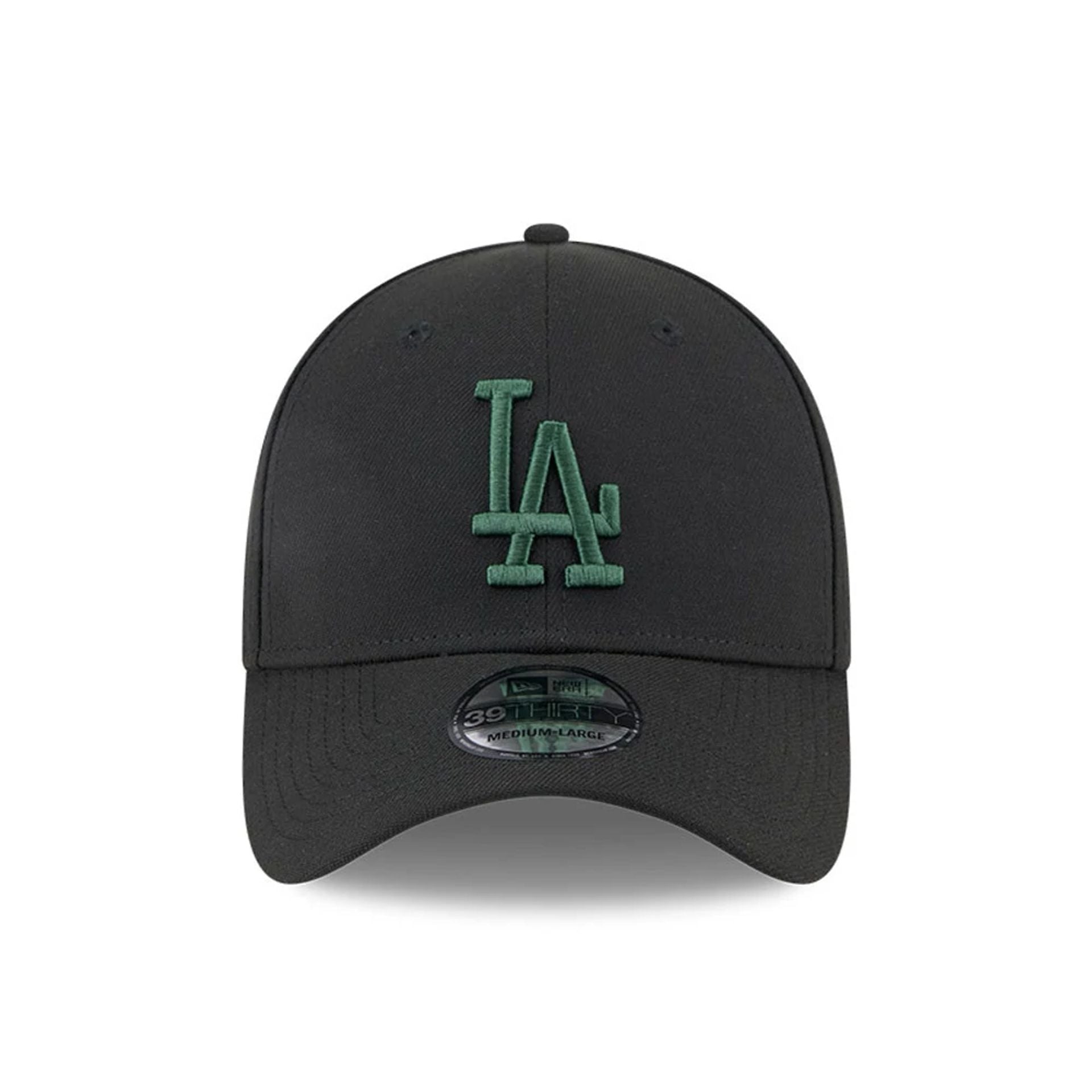 This is a LA Dodgers MLB Lifestyle Black 39THIRTY Stretch Fit Cap 3