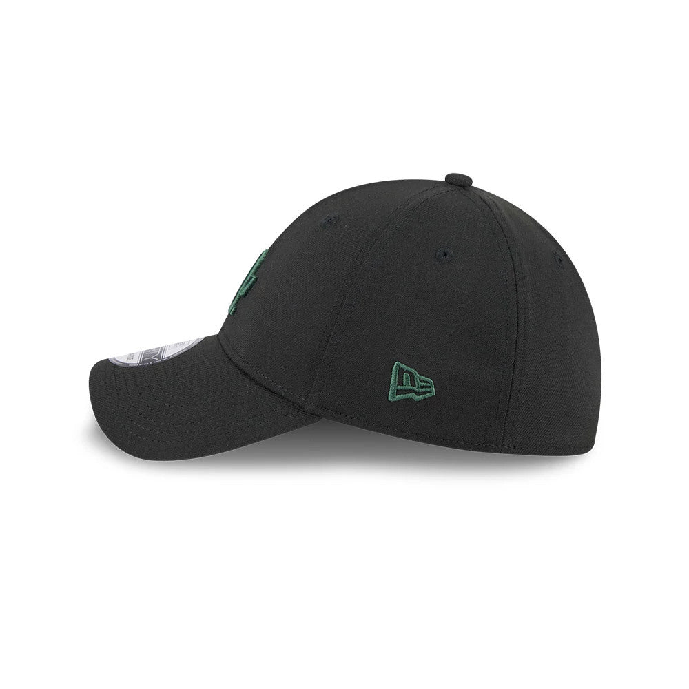 This is a LA Dodgers MLB Lifestyle Black 39THIRTY Stretch Fit Cap 5