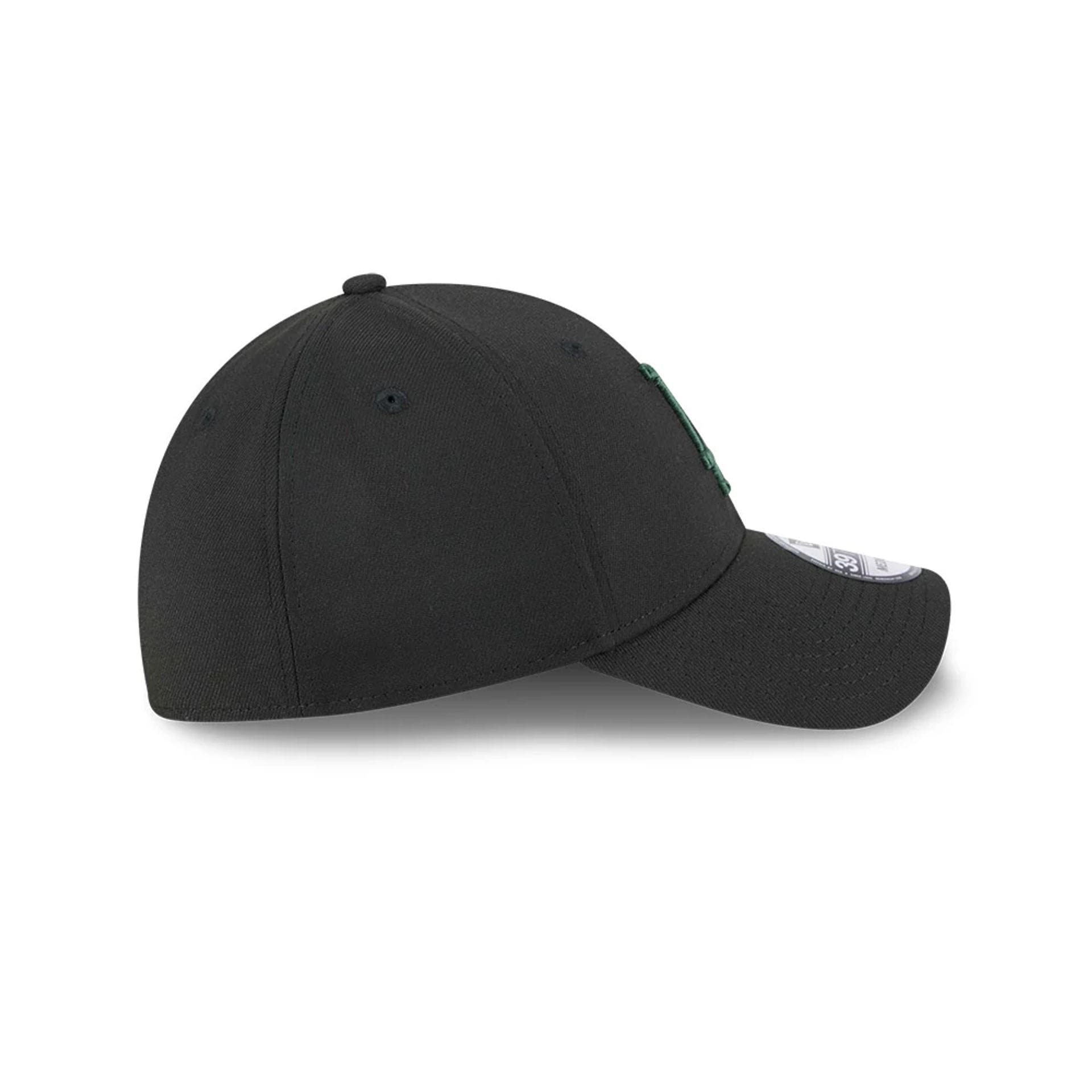 This is a LA Dodgers MLB Lifestyle Black 39THIRTY Stretch Fit Cap 6